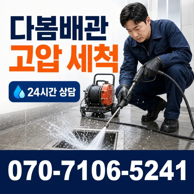 강원 강릉시 초당순두부길 하수구막힘뚫기 상담 이미지 4
